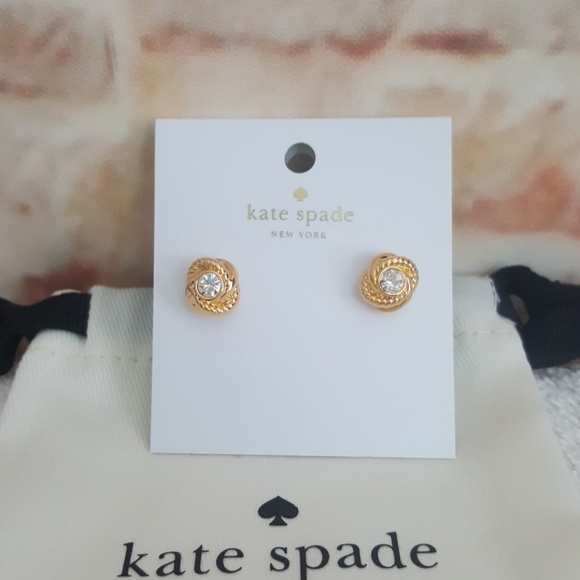 kate spade Jewelry - New kate spade Infinity & Beyond Stud Earrings